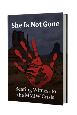 She Is Not Gone no bg She Is Not Gone < MMIW Book Cover